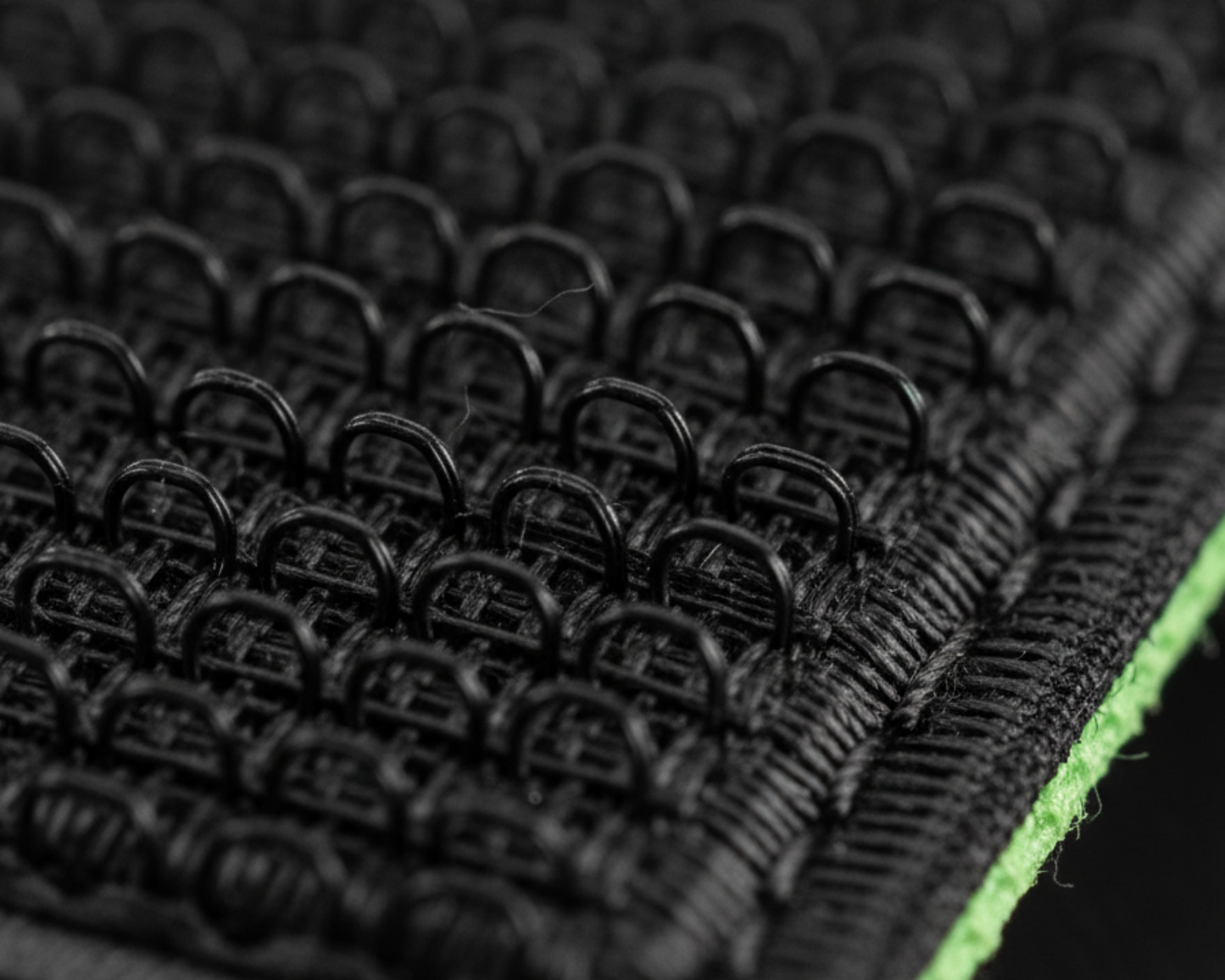 Supporto auto DEXTY close up, anelli velcro visibili in modo dettagliato